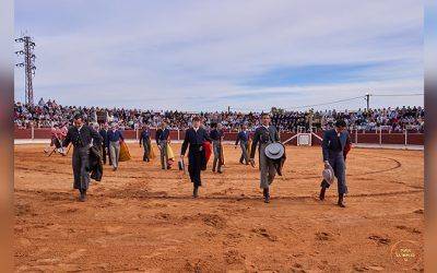 Regresaron los toros al Rosal de la Frontera por la ‘Puerta Grande’