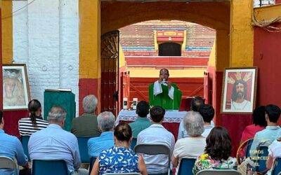 Huelva celebró una misa de bendición para implorar por todos los protagonistas de las Colombinas