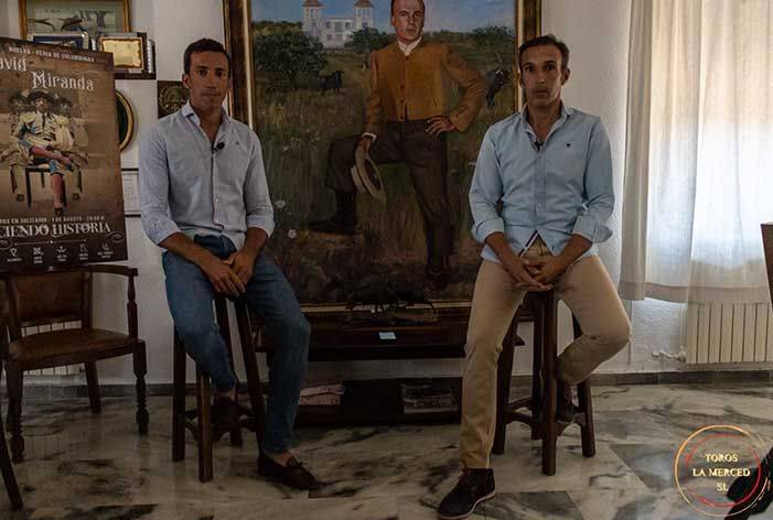 José Luis Pereda y David de Miranda, mantienen un encuentro con la prensa sevillana en La Dehesilla