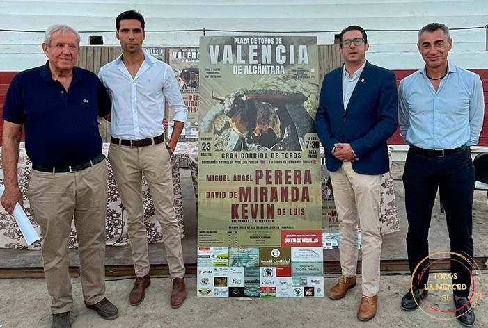Toros La Merced presenta en Valencia de Alcántara una lujosa alternativa de Kevin de Luis