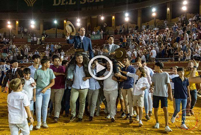 Diego Ventura y Andrés Romero cierran por la ‘Puerta Grande’ unas Colombinas para la historia
