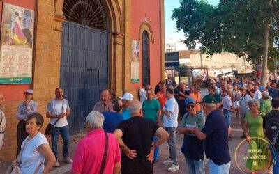 Largas colas en Huelva en el primer día de venta de entradas sueltas en La Merced