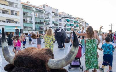 Punta Umbría disfrutó del encierro infantil en una gran jornada familiar