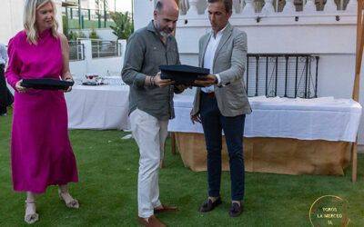 José Luis Pereda homenajeó al Corte Inglés y al Huelva Información en preámbulo de Las Colombinas