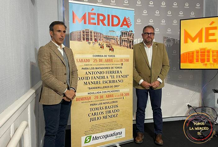 José Luis Pereda, presenta en Mérida una gran ‘Feria de Primavera’